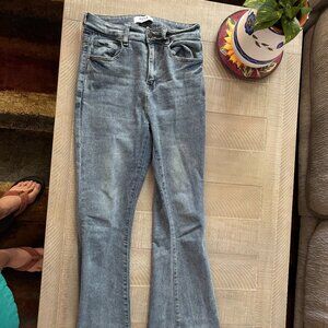 Low Rise, Flare Jeans